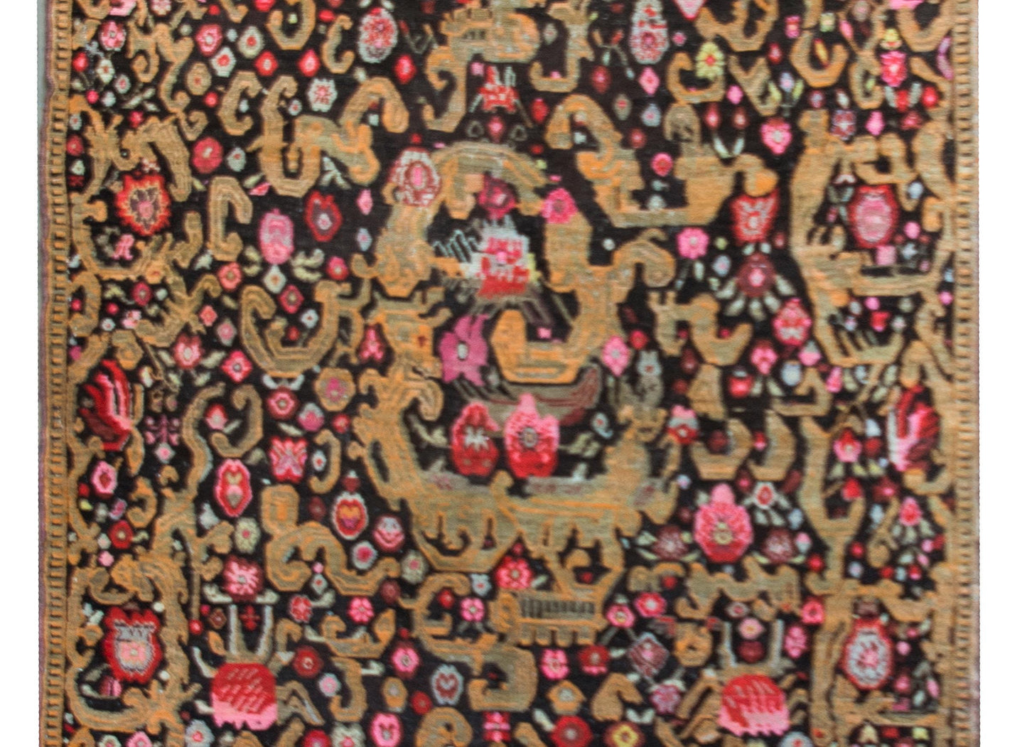 Rare Early 20th Century Kareback Rug For Sale