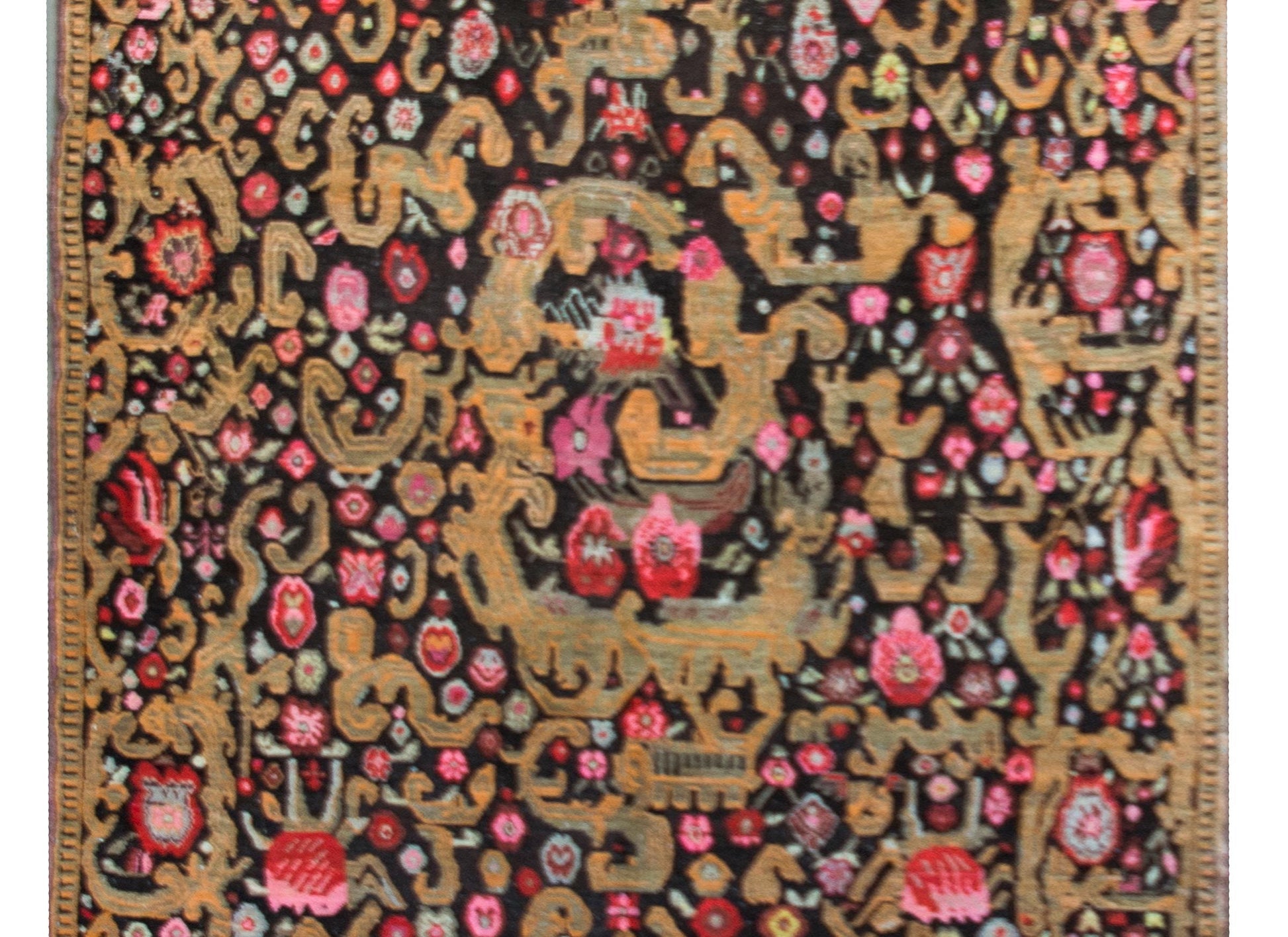Rare Early 20th Century Kareback Rug For Sale