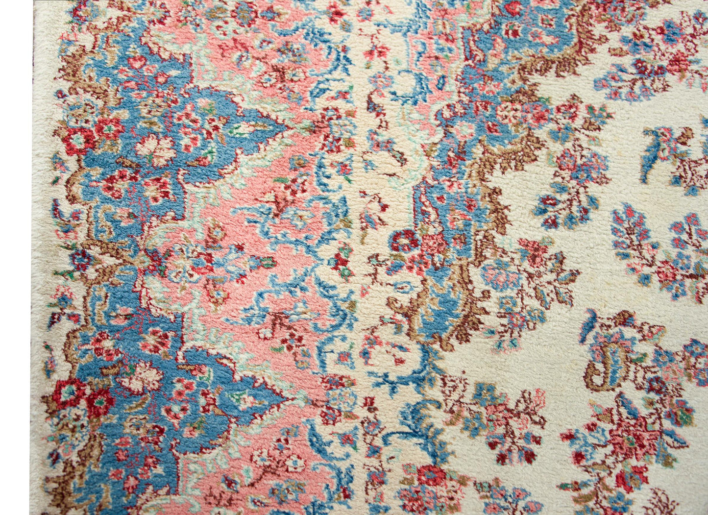 Early 20th Century Persian Kirman Rug For Sale