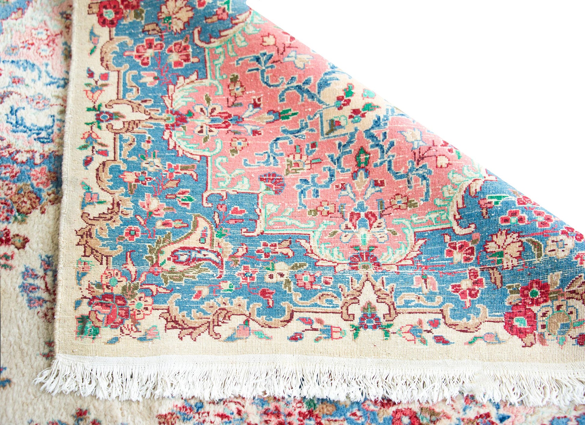 Early 20th Century Persian Kirman Rug For Sale