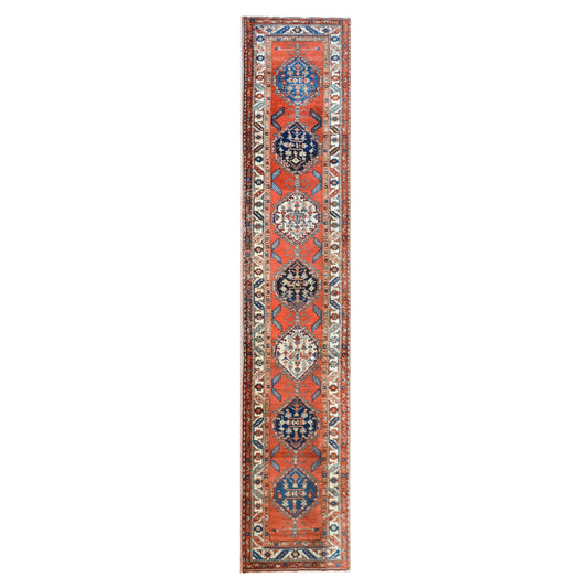 Early 20th Century Persian Malayer Runner For Sale