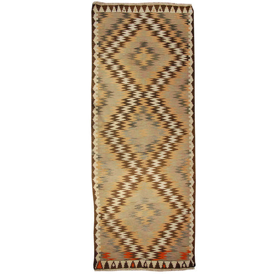 Early 20th Century Persian Kelardasht Kilim Runner For Sale