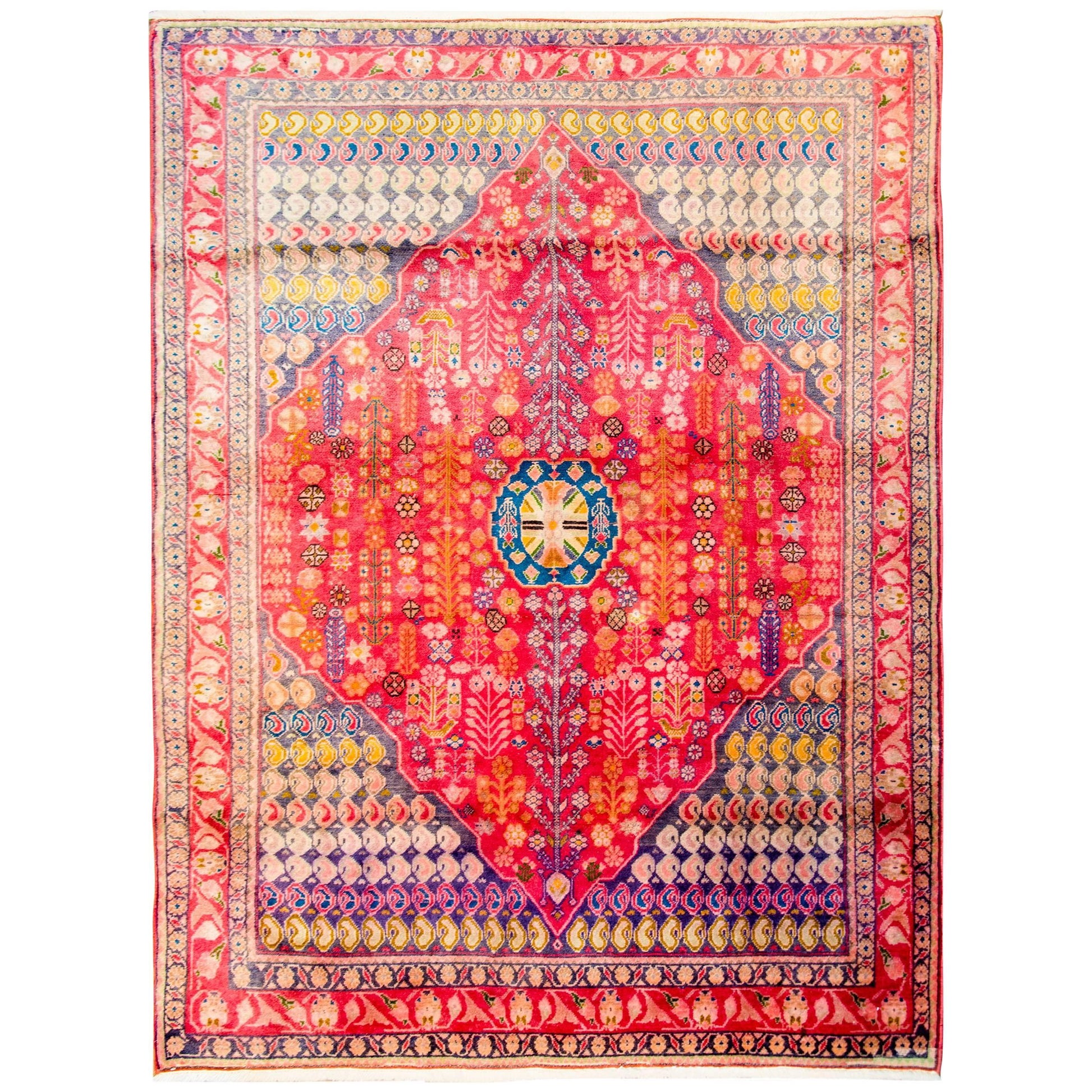 Wonderful Mid-20th Century Arak Rug For Sale