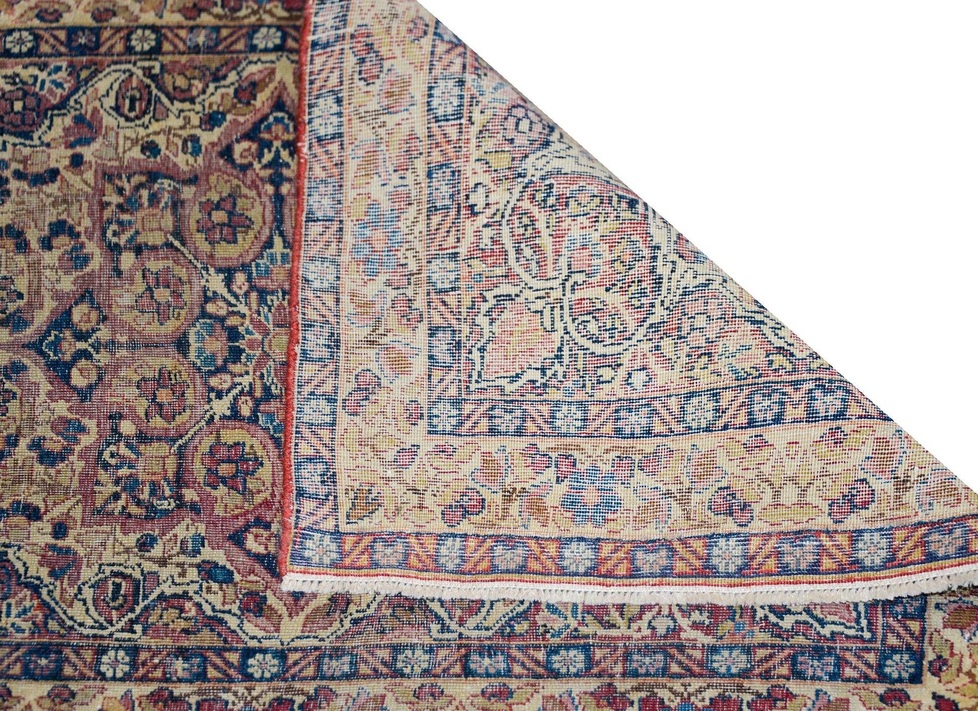 Early 20th Century Lavar Kirman Rug For Sale