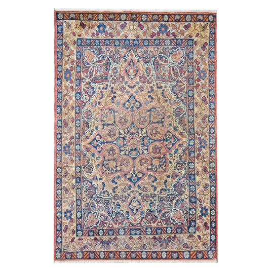 Early 20th Century Lavar Kirman Rug For Sale