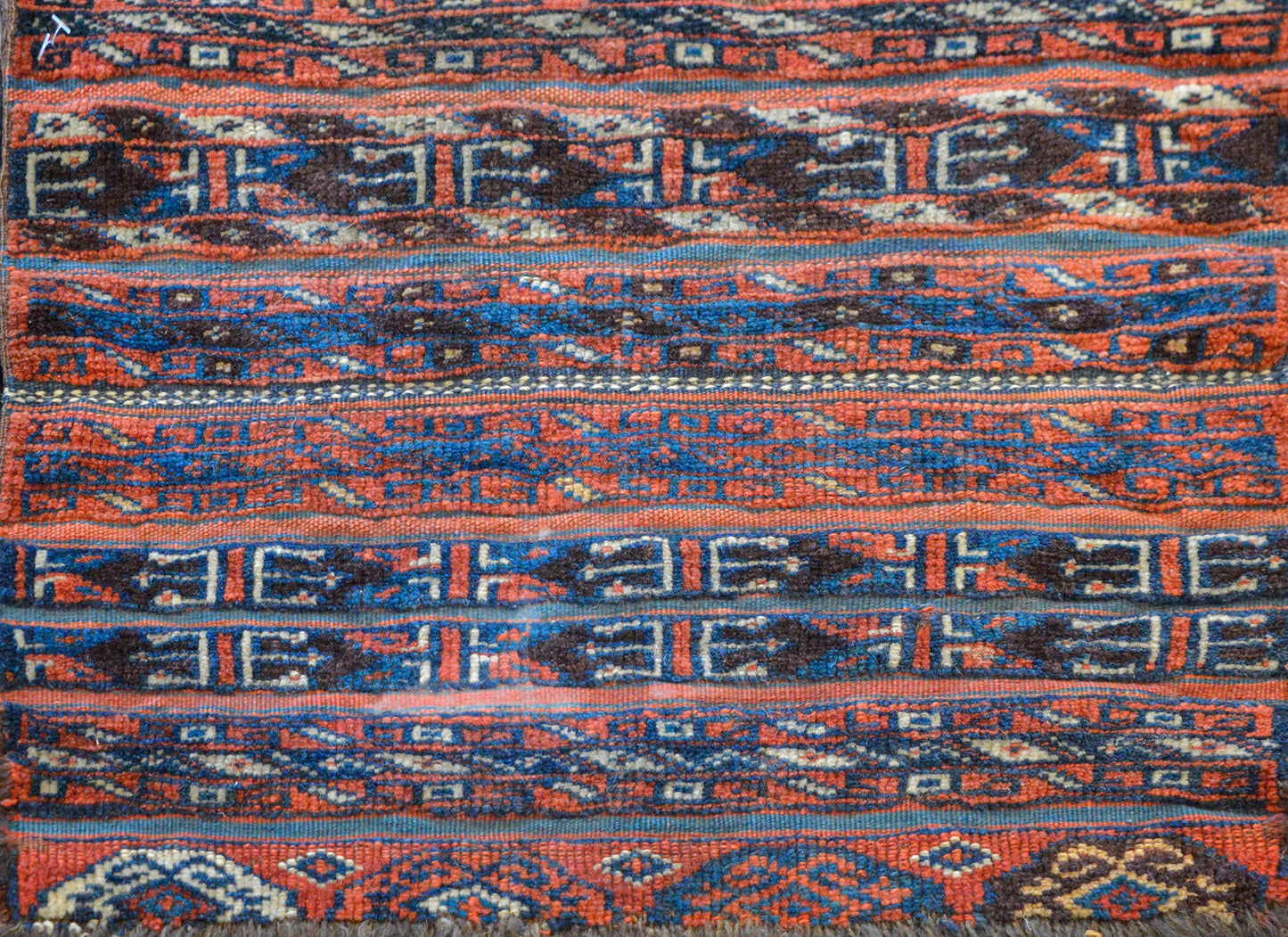Charming Late 19th Century Turkmen Rug For Sale