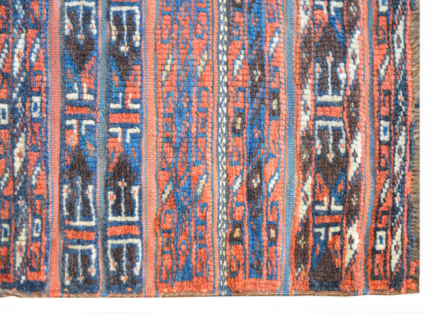 Charming Late 19th Century Turkmen Rug For Sale