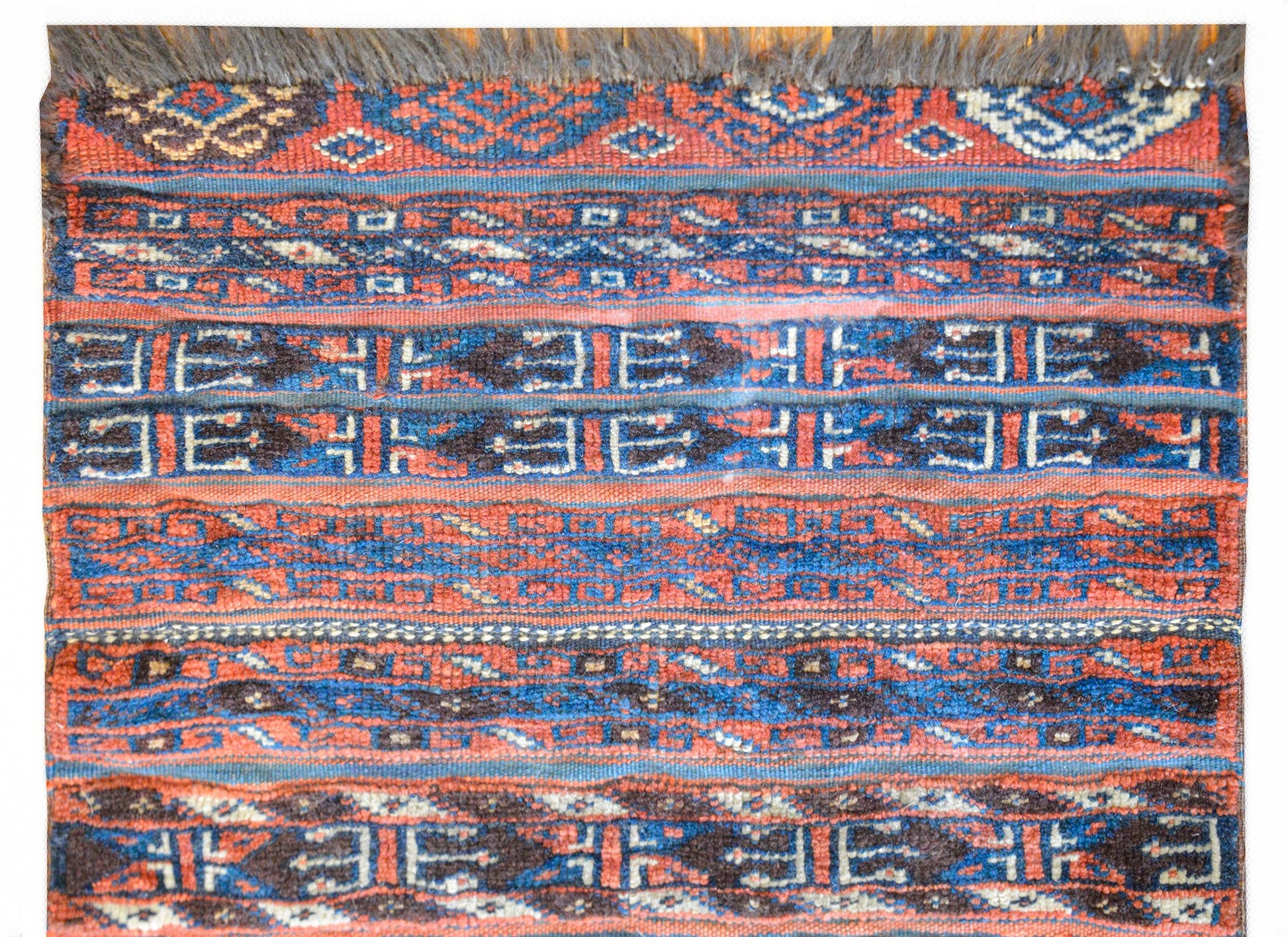 Charming Late 19th Century Turkmen Rug For Sale