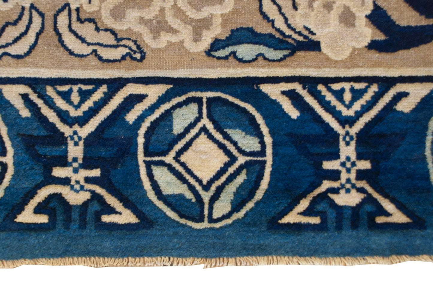 19th Century Chinese Peking Rug For Sale