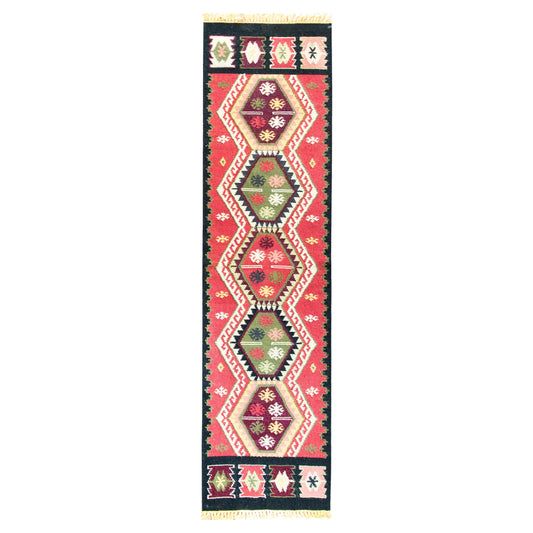 Vintage Afghani Kilim Runner For Sale
