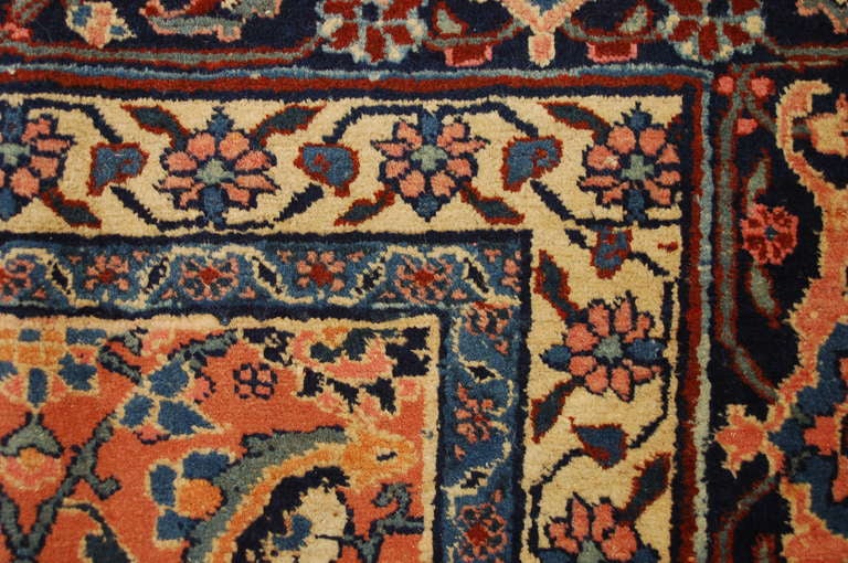 Early 20th Century Persian Tabriz Rug For Sale