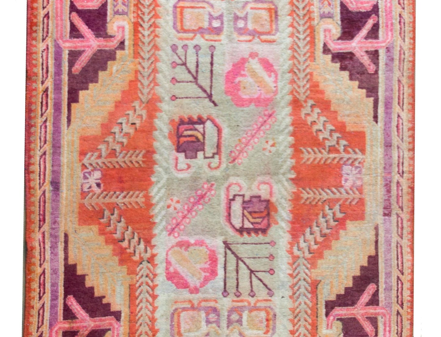 Early 20th Century Central Asian Khotan Rug For Sale