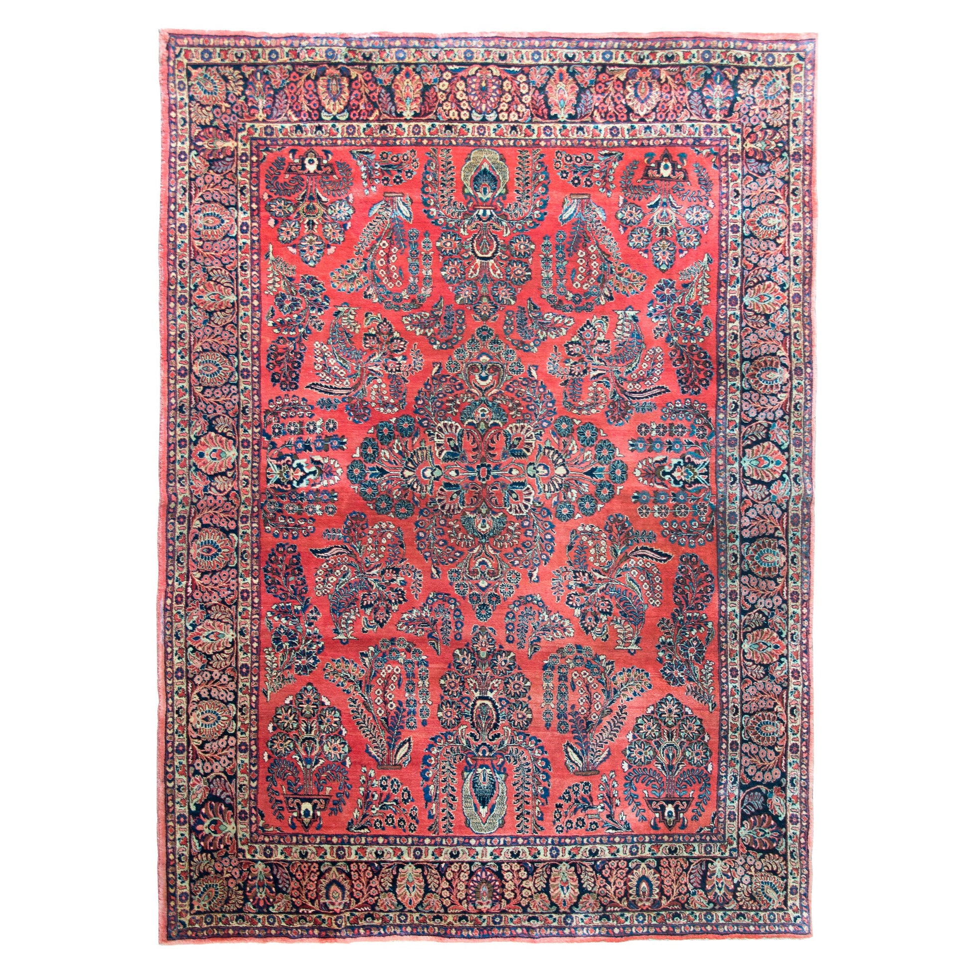 Early 20th Century Persian Sarouk Rug For Sale