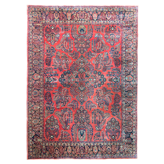Early 20th Century Persian Sarouk Rug For Sale