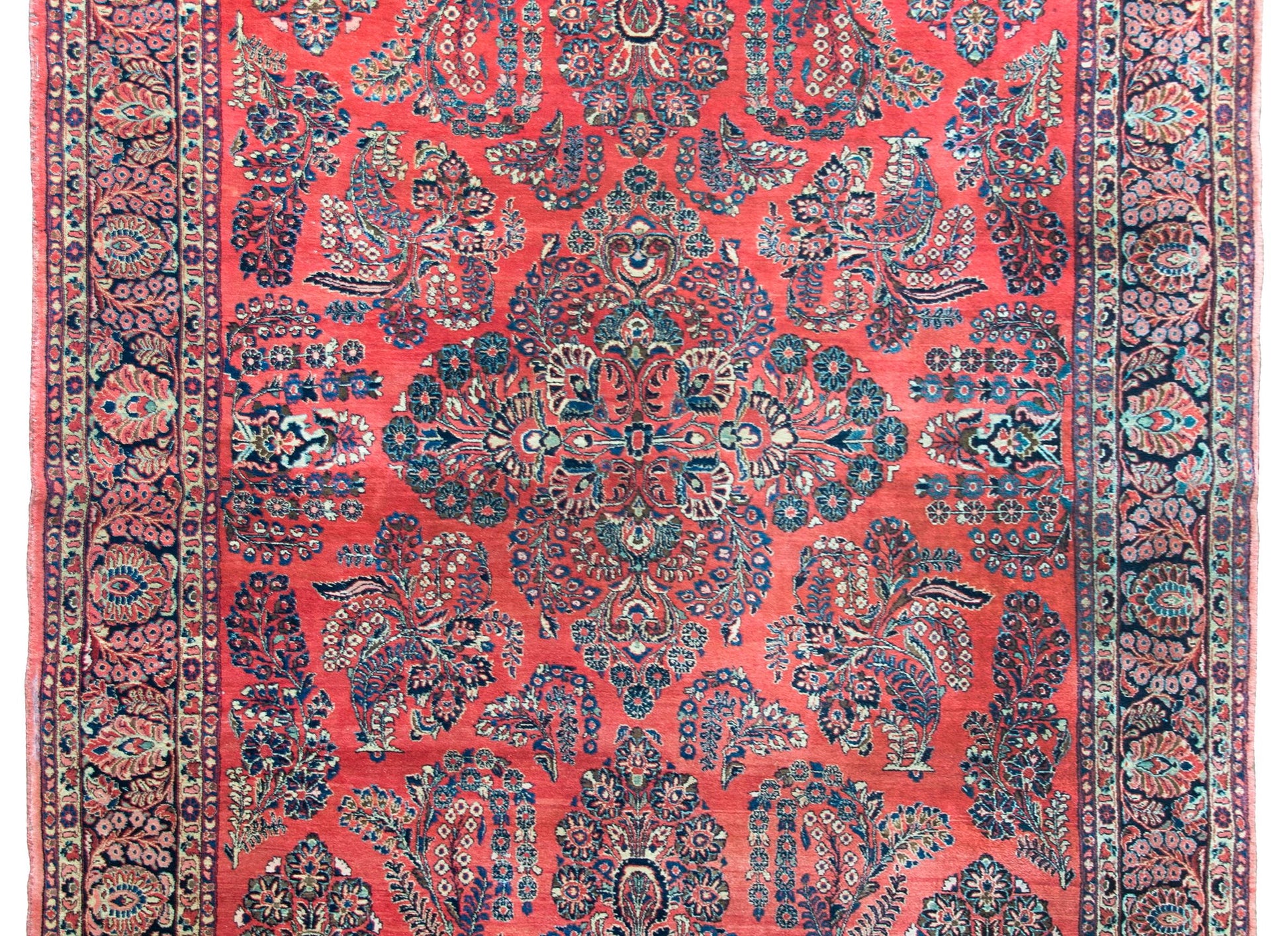 Early 20th Century Persian Sarouk Rug For Sale