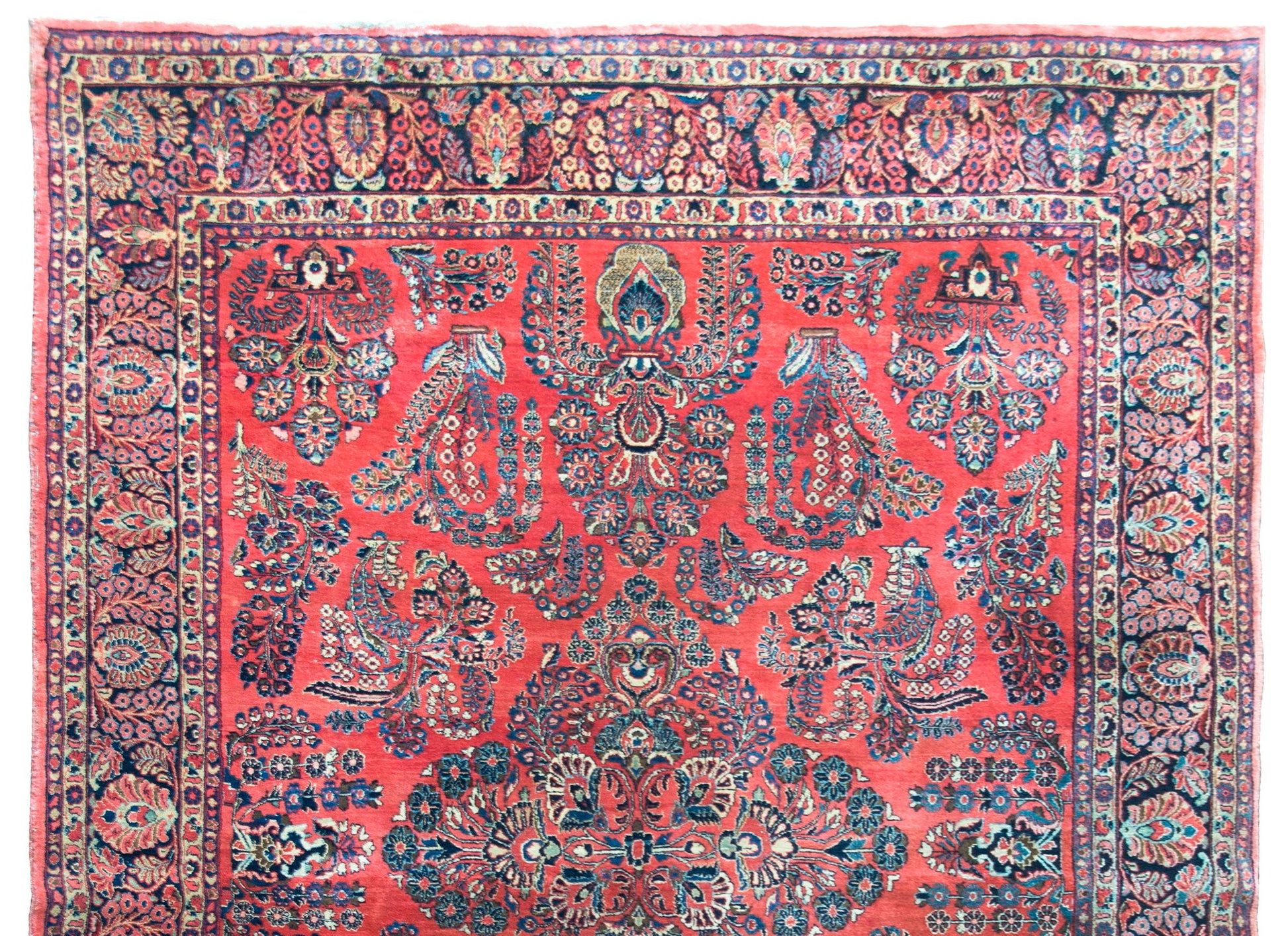 Early 20th Century Persian Sarouk Rug For Sale