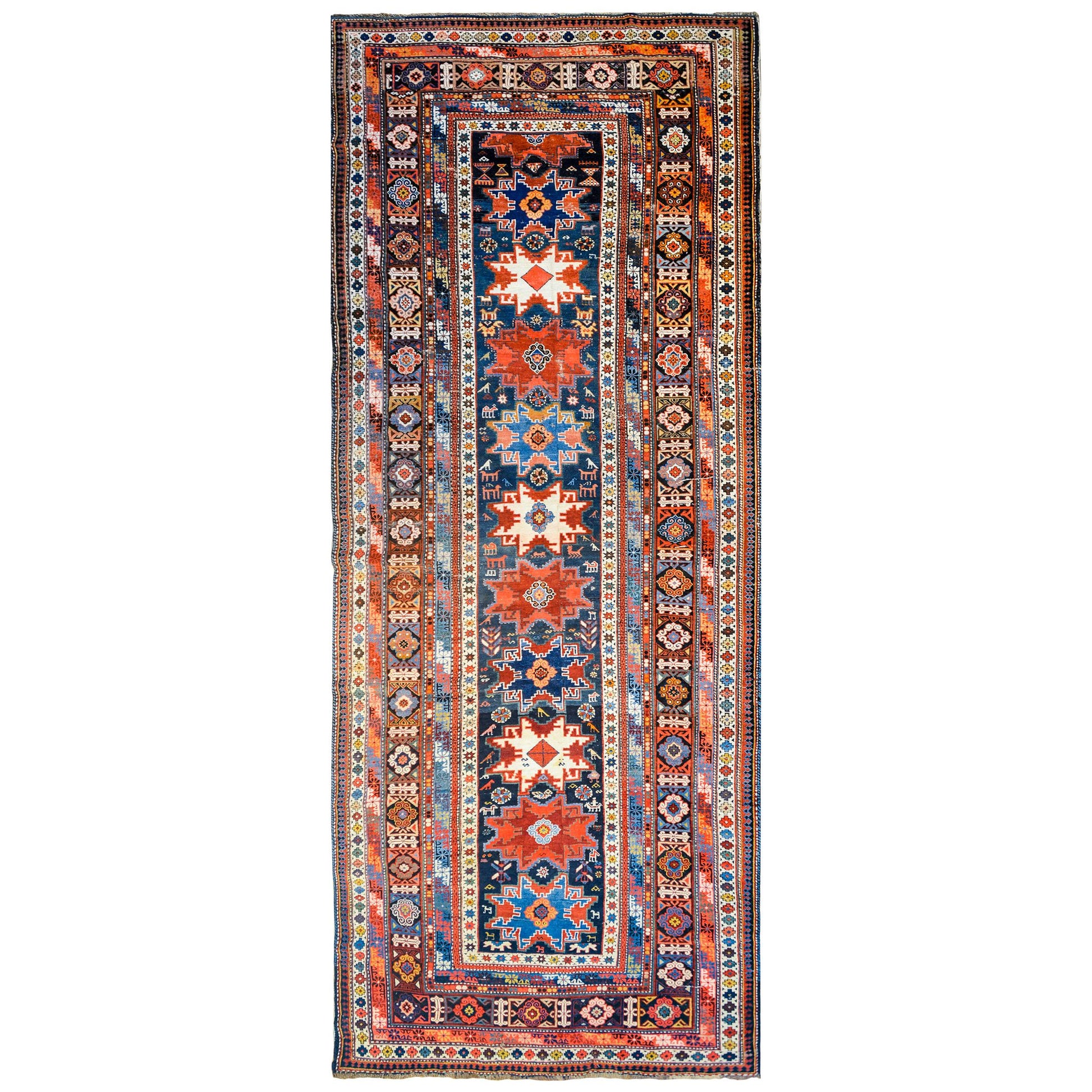 Amazing Early 20th Century Shirvan Runner For Sale