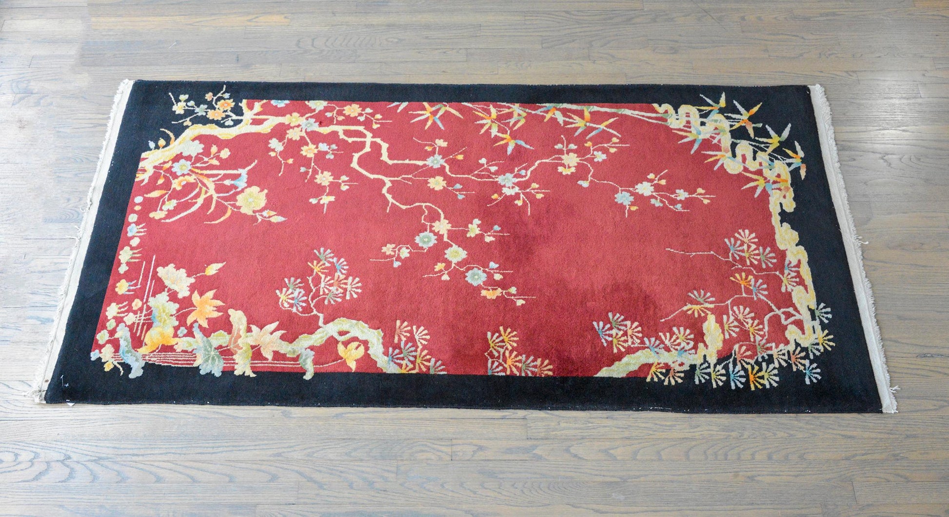Chinese Art Deco Rug For Sale