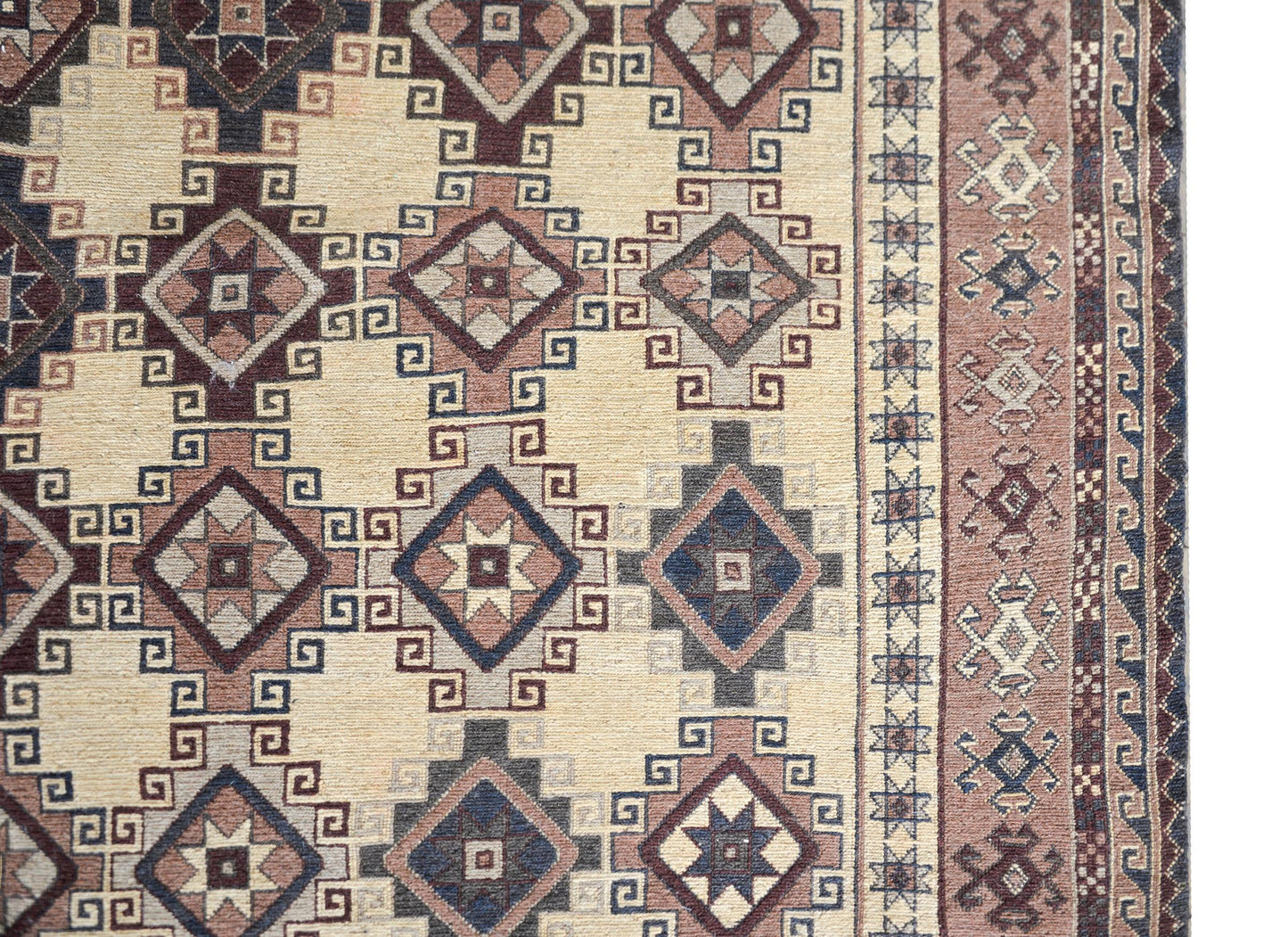 Vintage Afghani Sumack Rug For Sale
