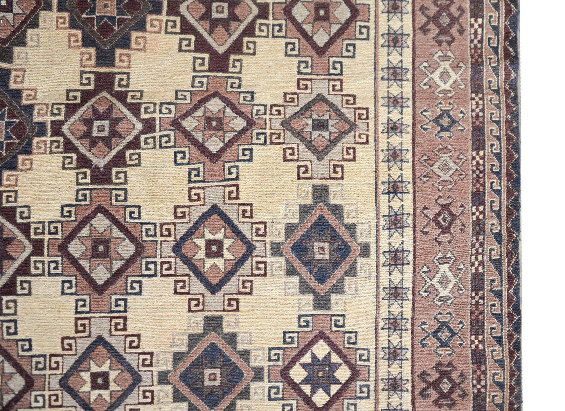 Vintage Afghani Sumack Rug For Sale