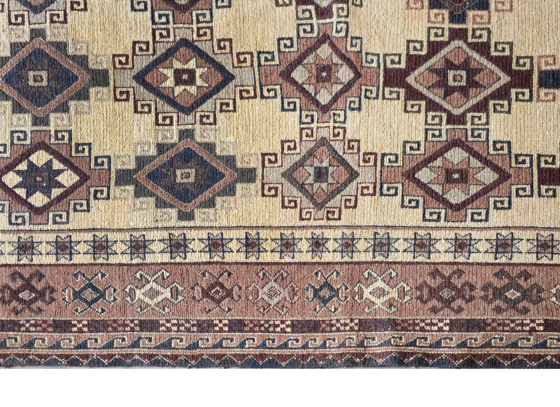 Vintage Afghani Sumack Rug For Sale