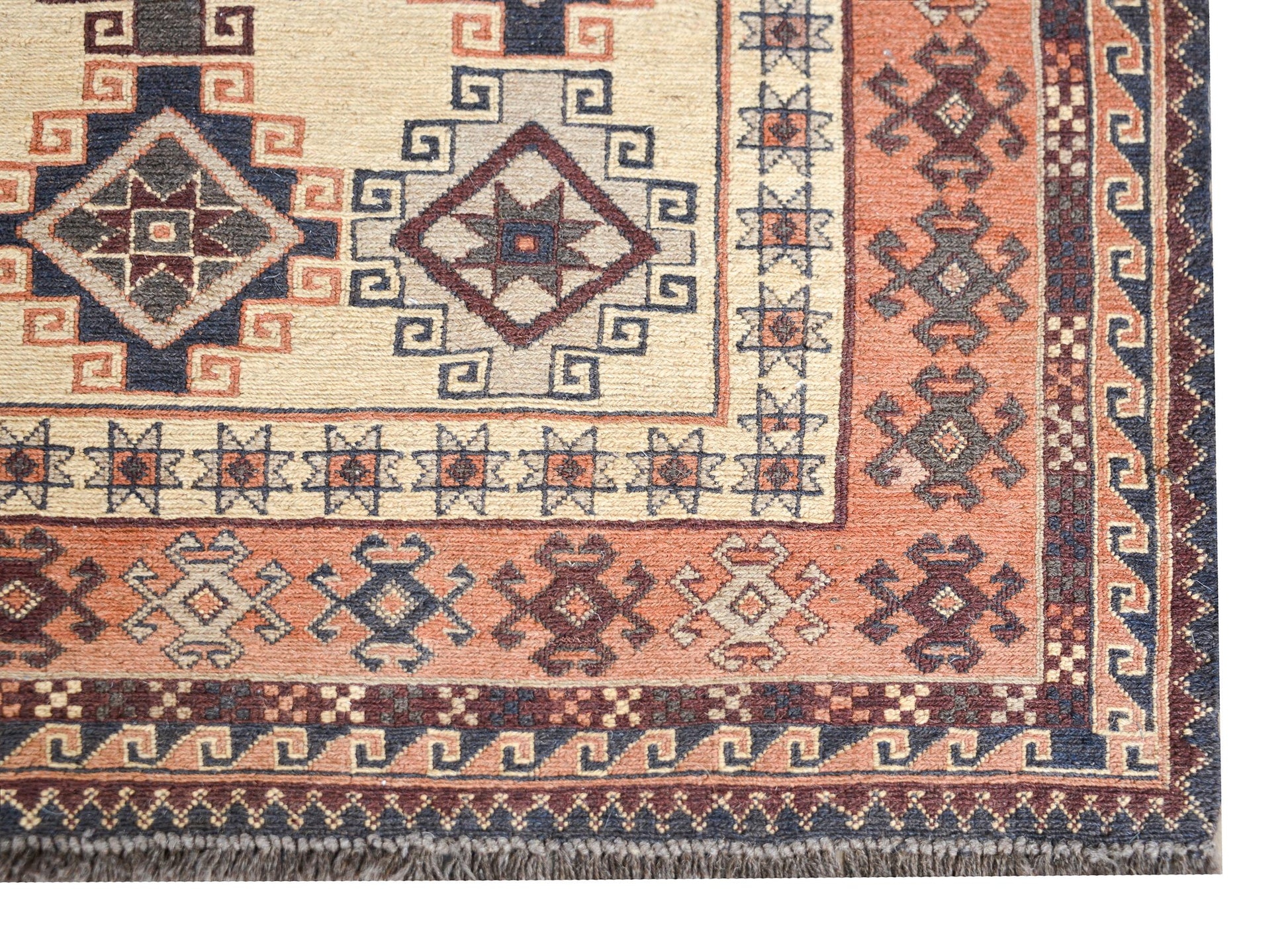 Vintage Afghani Sumack Rug For Sale