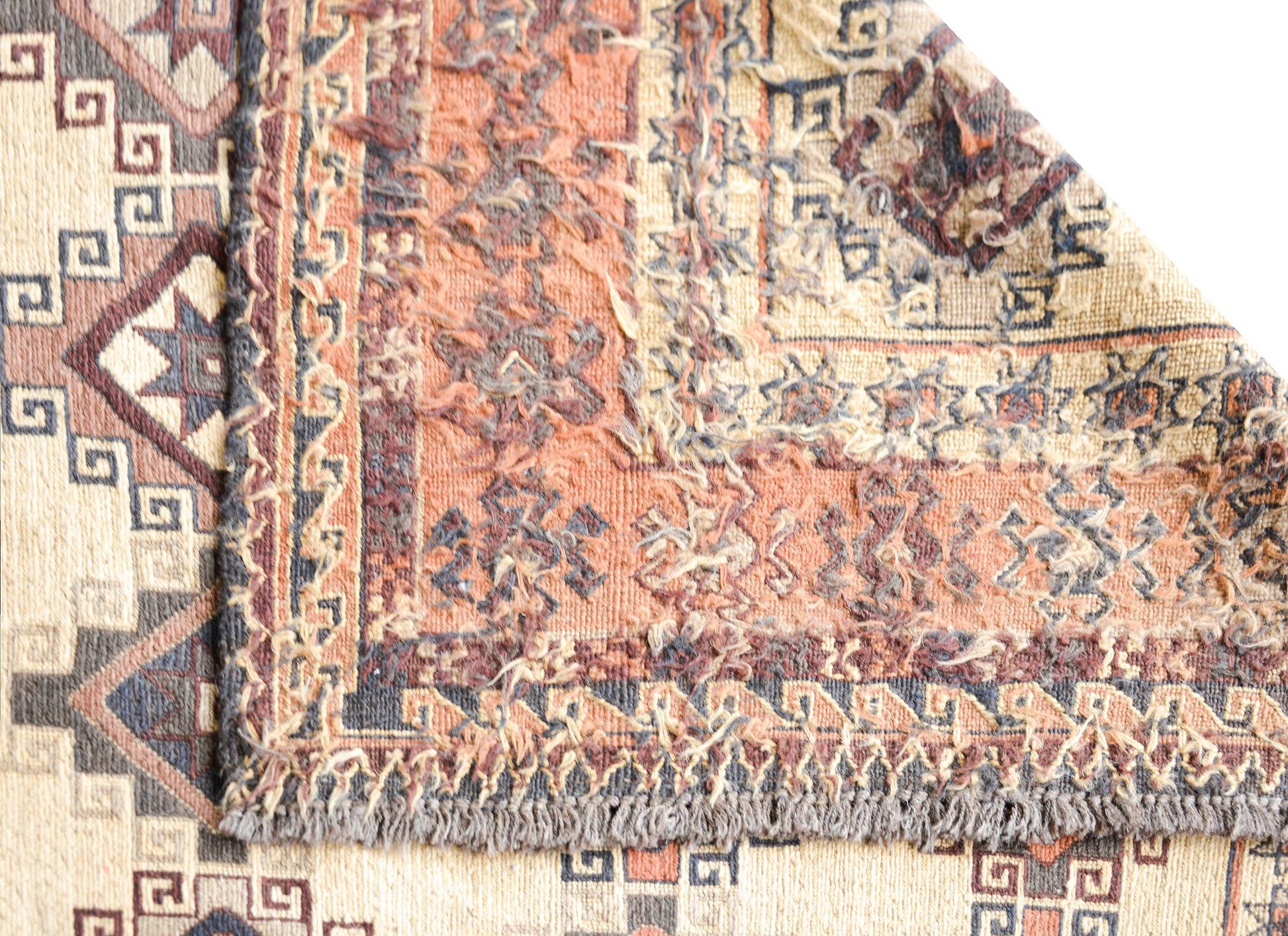 Vintage Afghani Sumack Rug For Sale