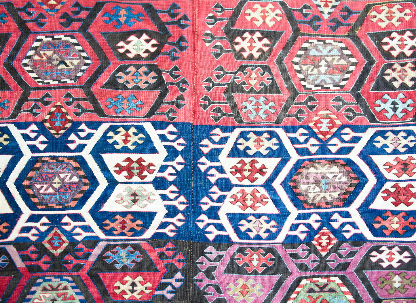 Early 20th Century, Anatolian Turkish Kilim For Sale