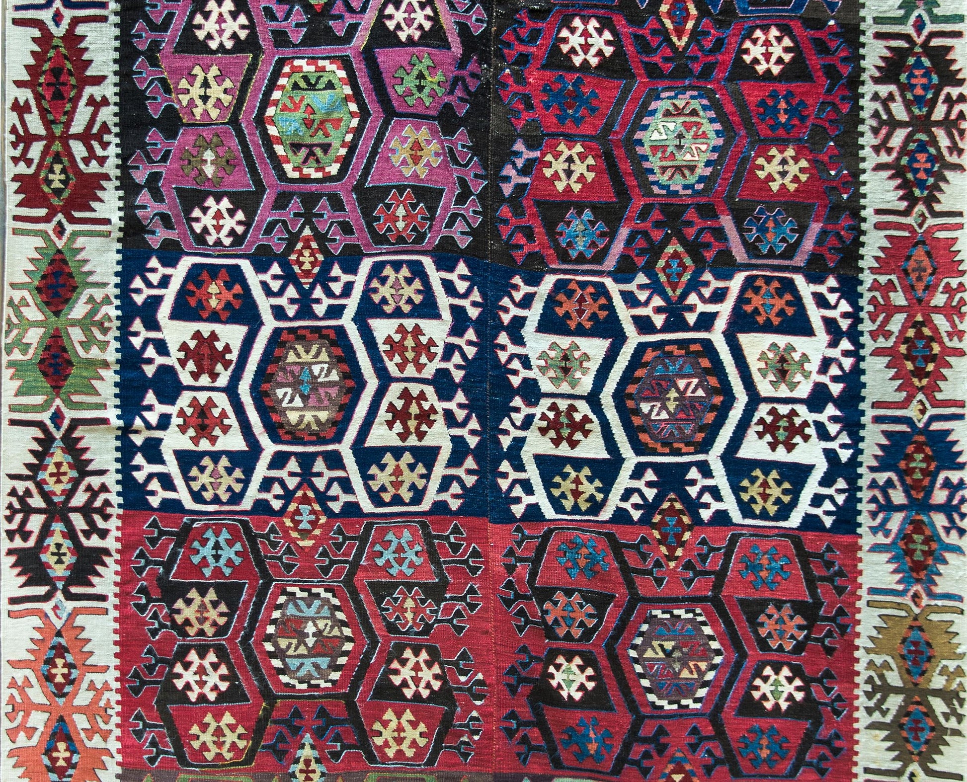 Early 20th Century, Anatolian Turkish Kilim For Sale