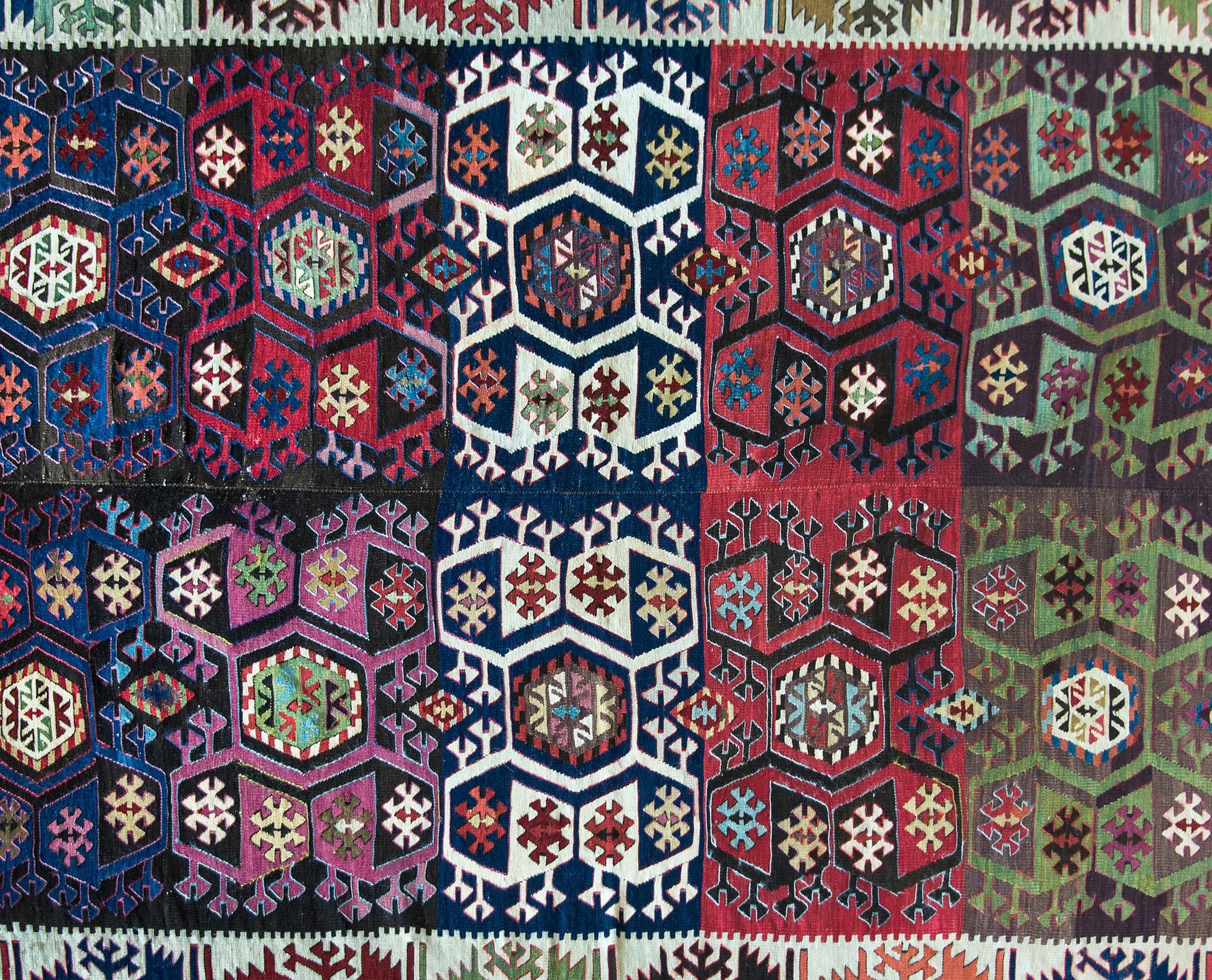 Early 20th Century, Anatolian Turkish Kilim For Sale
