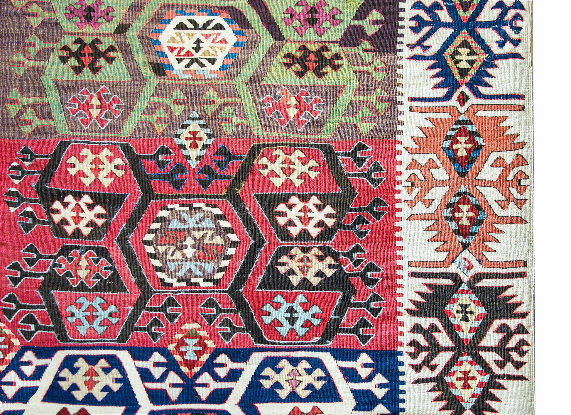 Early 20th Century, Anatolian Turkish Kilim For Sale