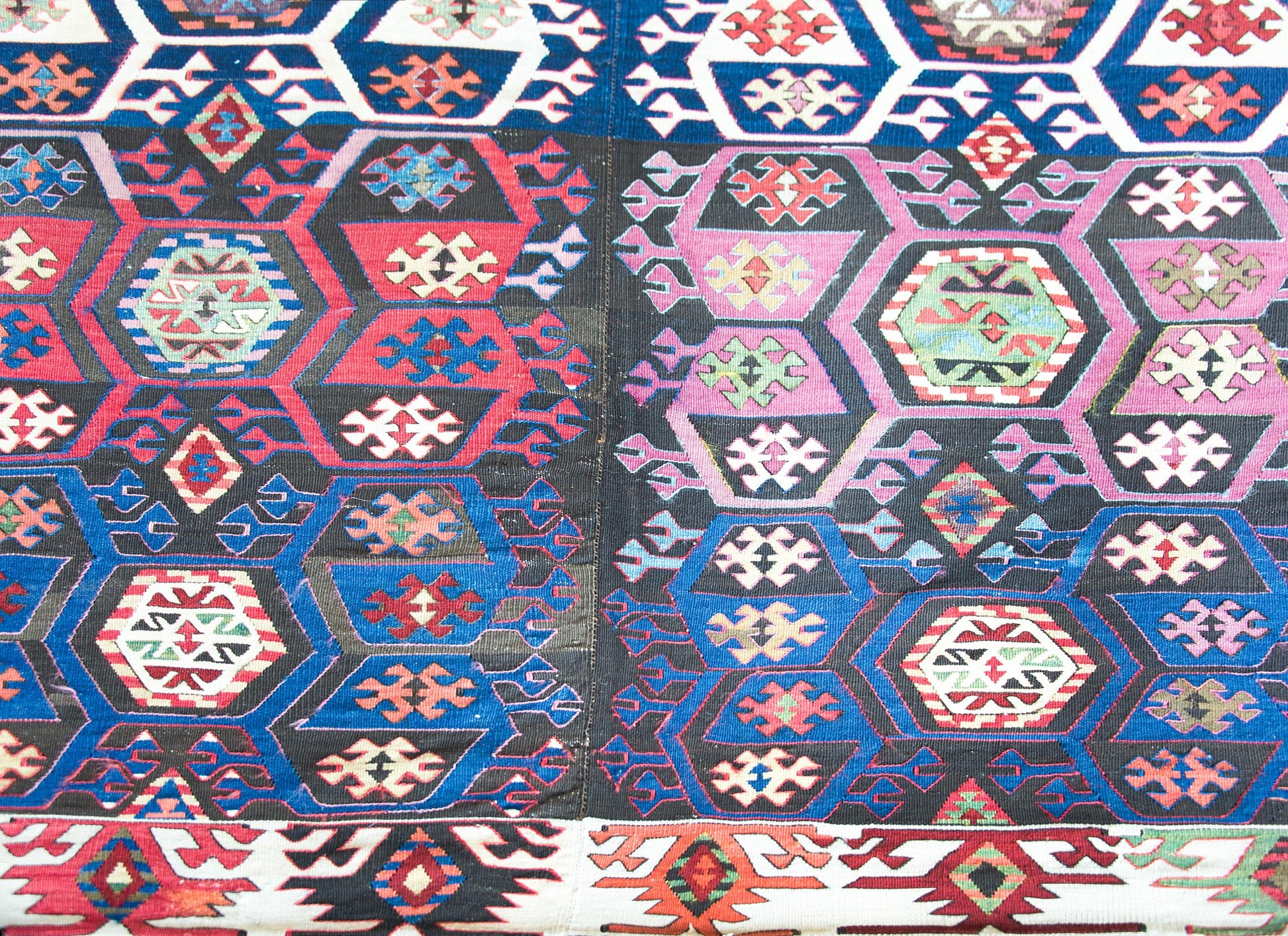Early 20th Century, Anatolian Turkish Kilim For Sale