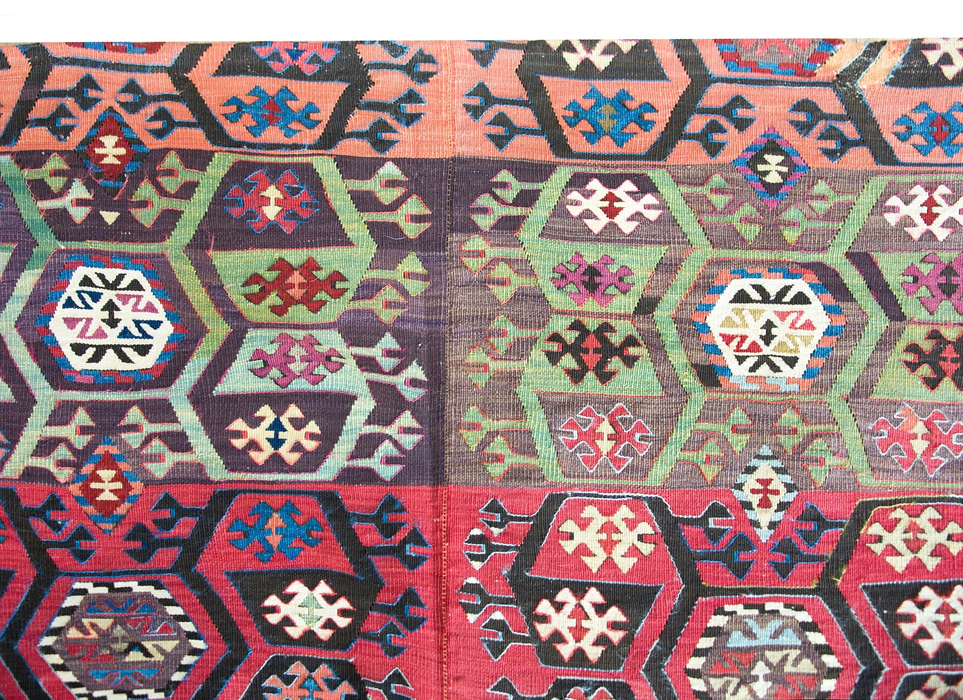 Early 20th Century, Anatolian Turkish Kilim For Sale