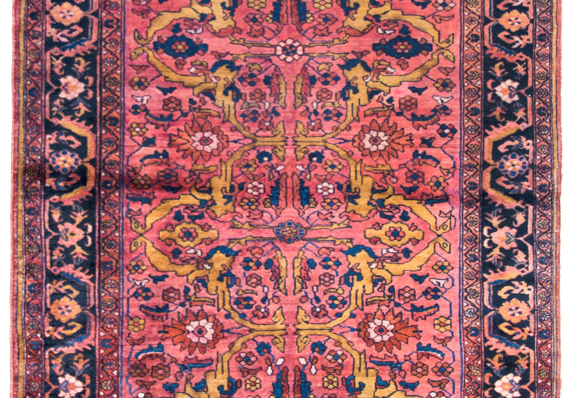 Early 20th Century Persian Lilihan Rug For Sale