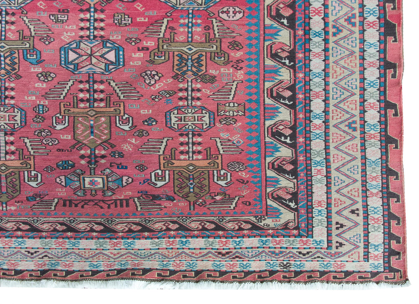 Late 20th Century Azerbaijani Sumac Rug For Sale