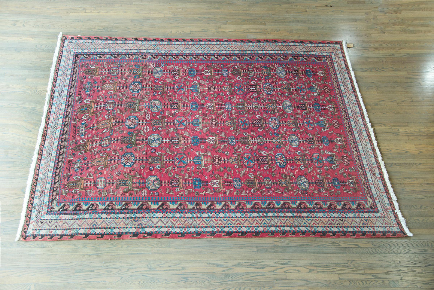 Late 20th Century Azerbaijani Sumac Rug For Sale