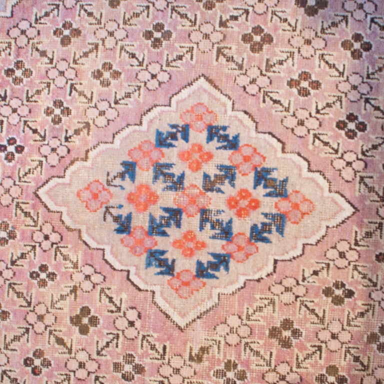 Early 20th Century Central Asian Khotan Carpet For Sale