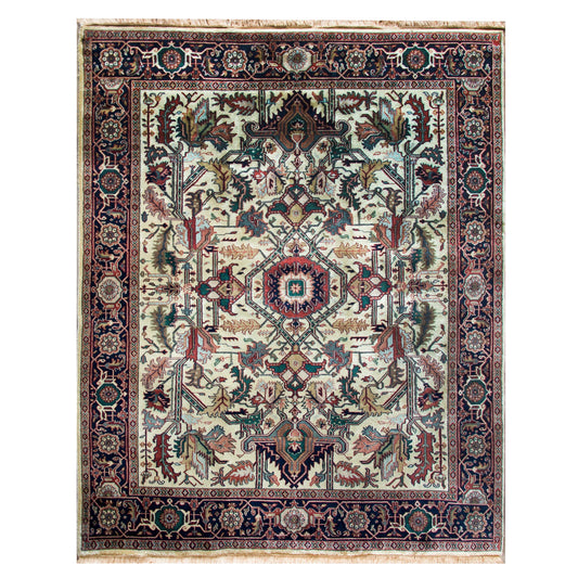 Vintage Indian Heriz-Style Rug For Sale