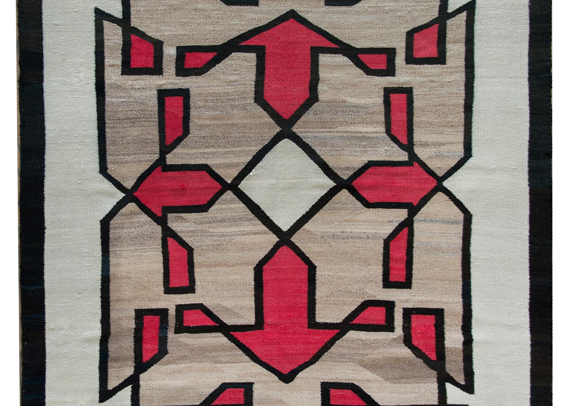 Fantastic Early 20th Century Navajo Rug For Sale