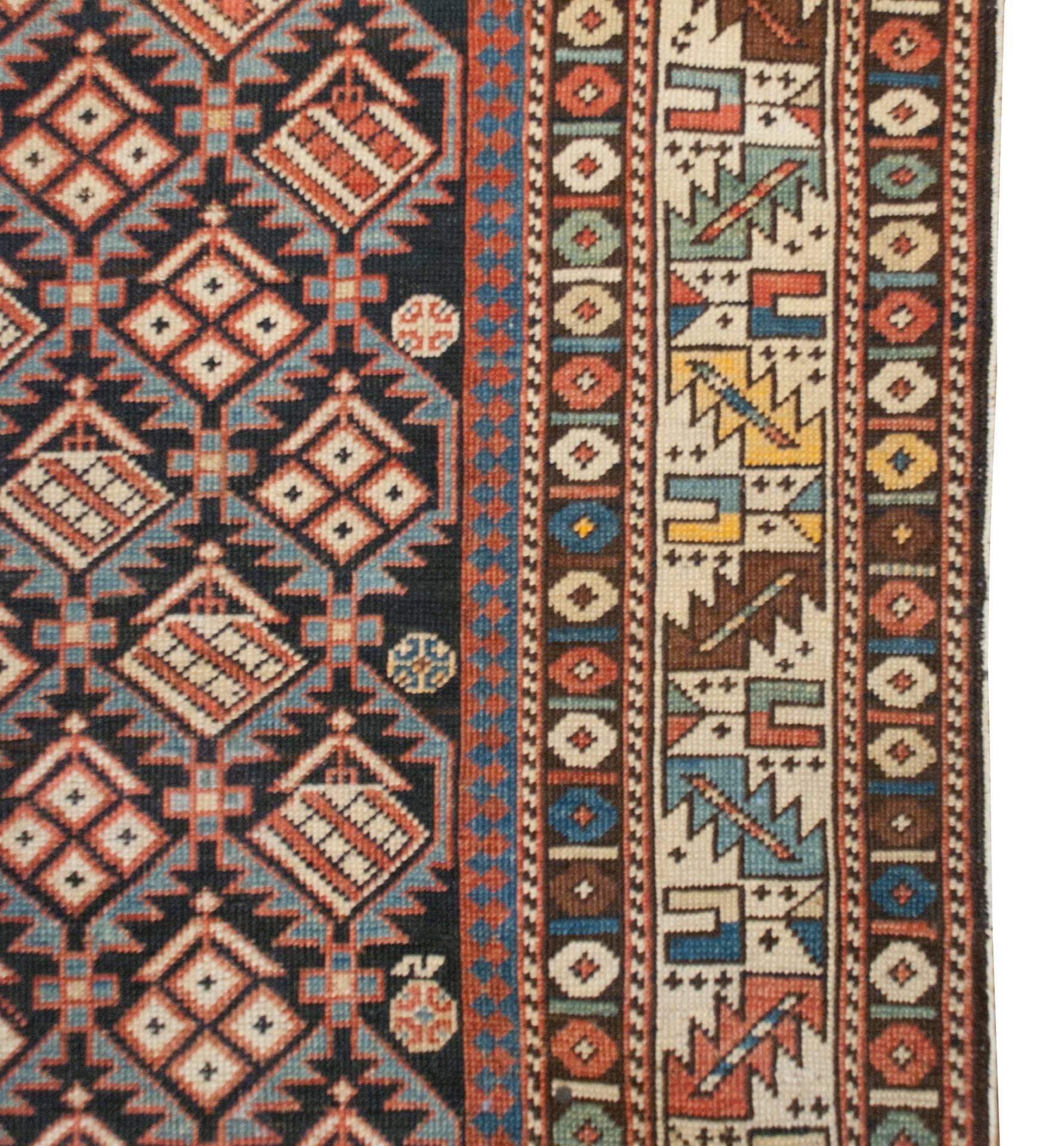 19th Century Shriven Rug For Sale