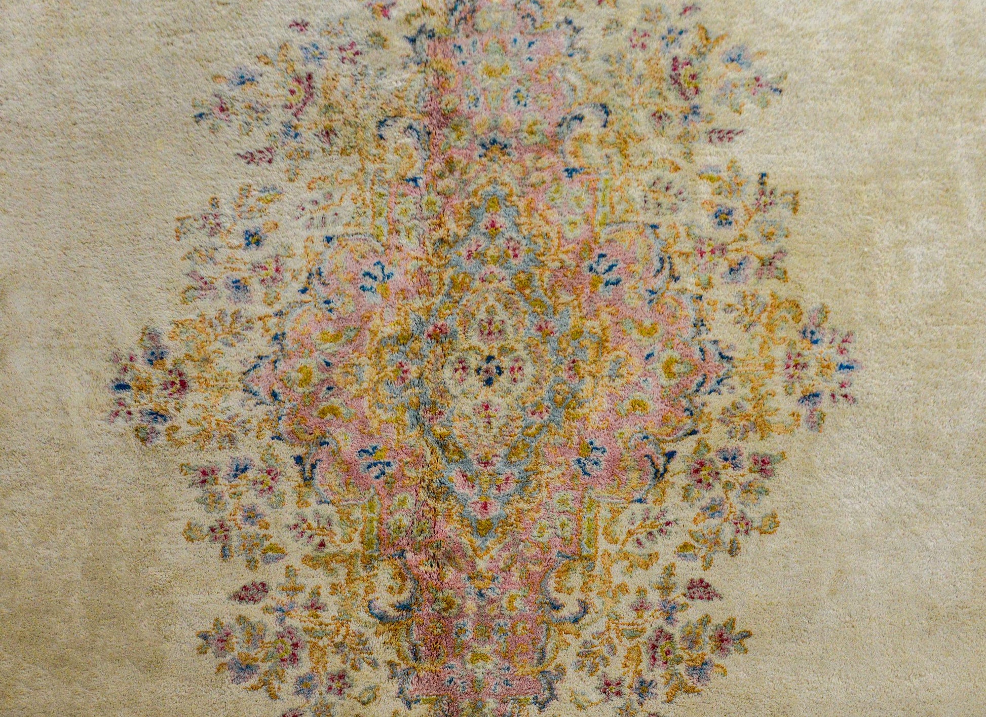 Palatial Size Early 20th Century Kirman Rug For Sale