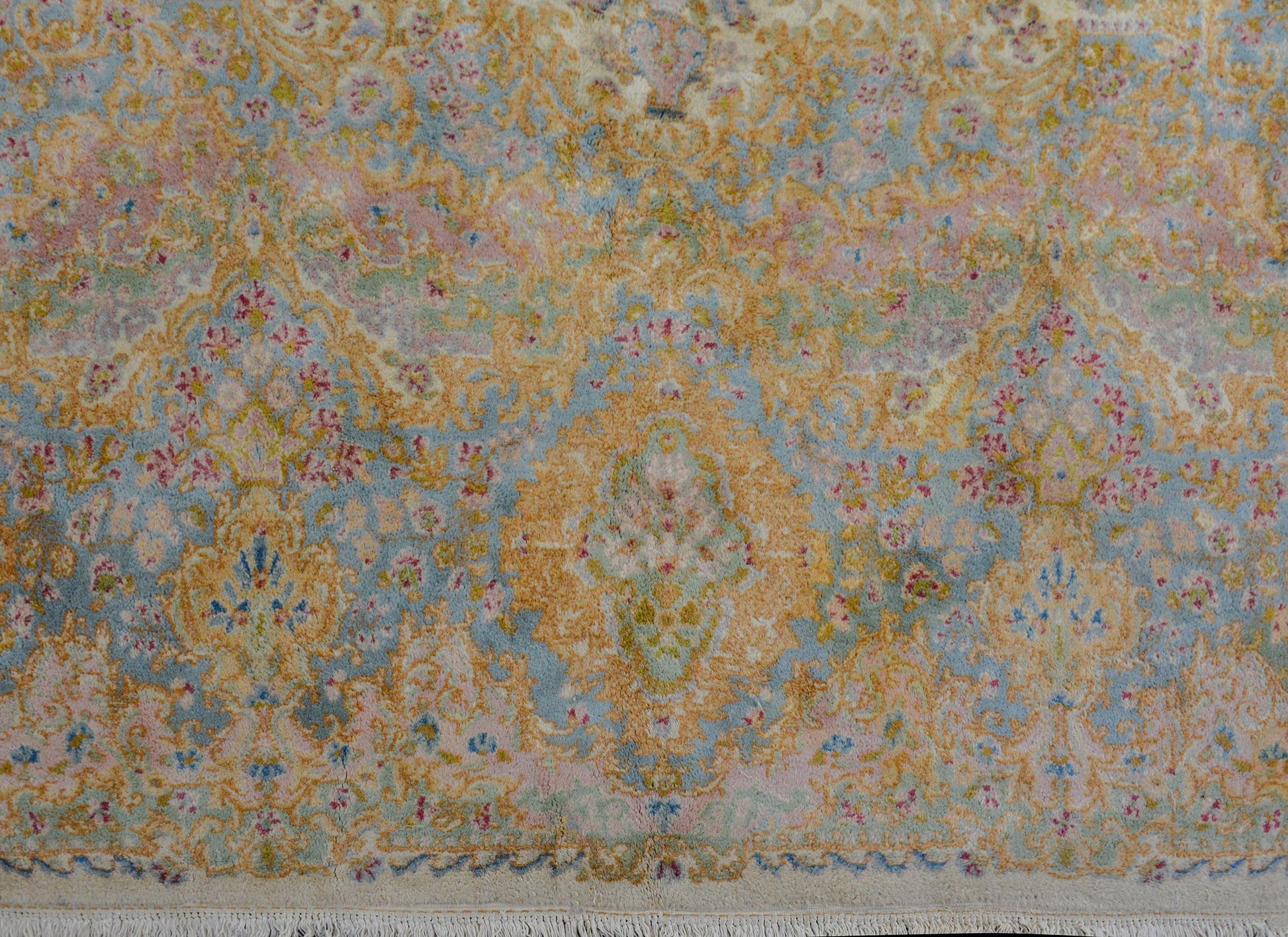 Palatial Size Early 20th Century Kirman Rug For Sale
