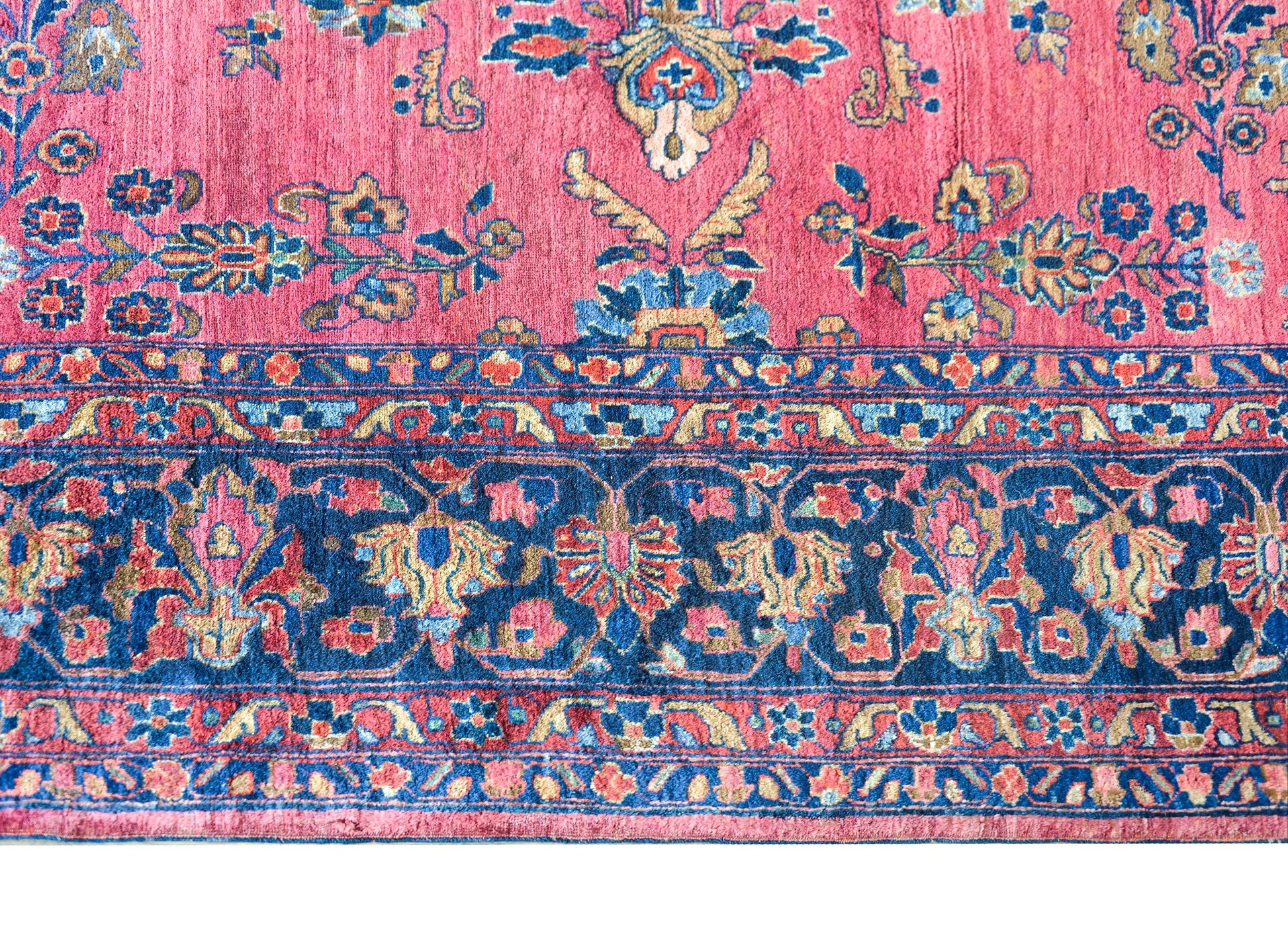 Early 20th Century Sarouk Mohajeran Rug For Sale