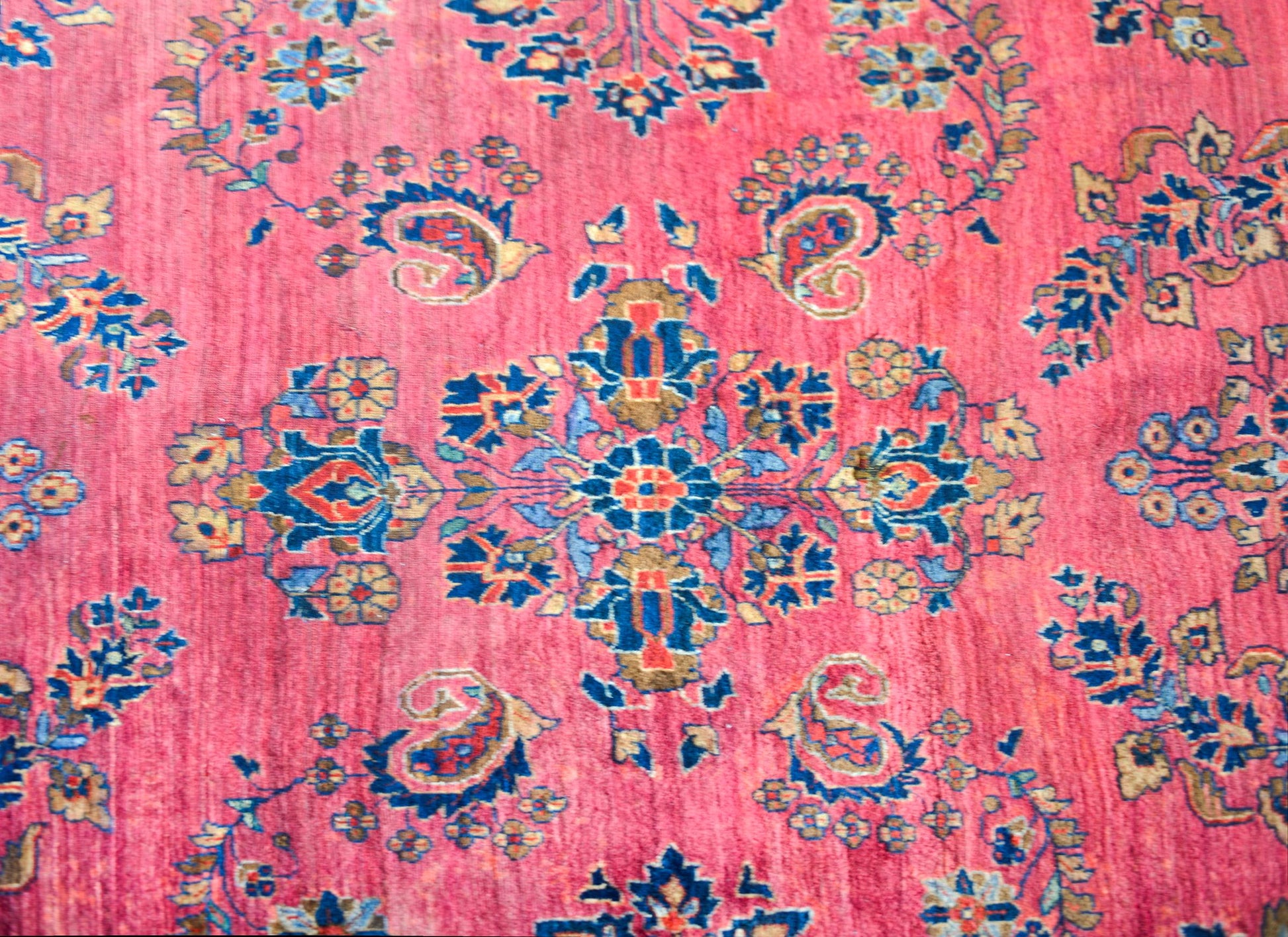 Early 20th Century Sarouk Mohajeran Rug For Sale