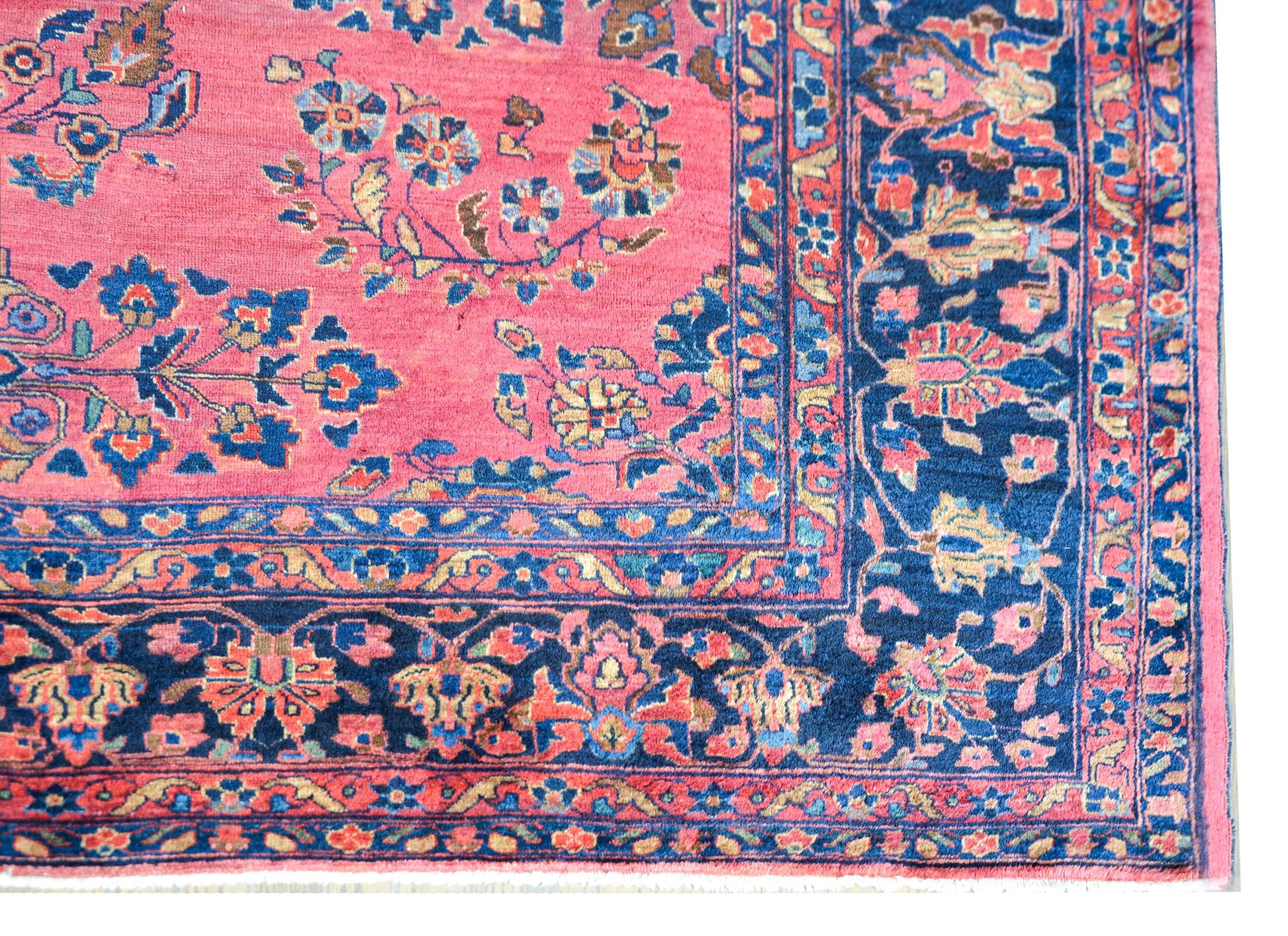 Early 20th Century Sarouk Mohajeran Rug For Sale