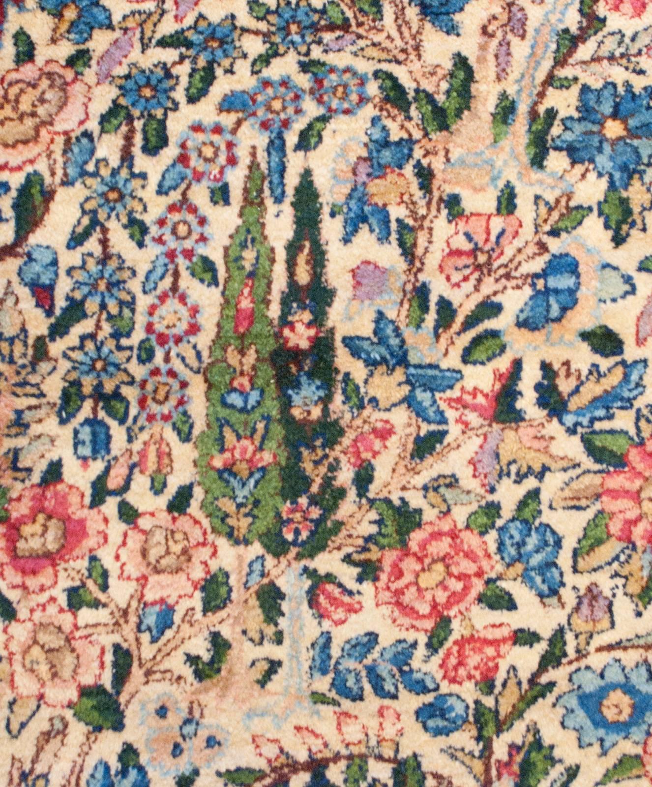 Early 20th Century Kirman Rug For Sale