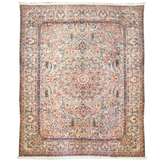 Early 20th Century Kirman Rug For Sale