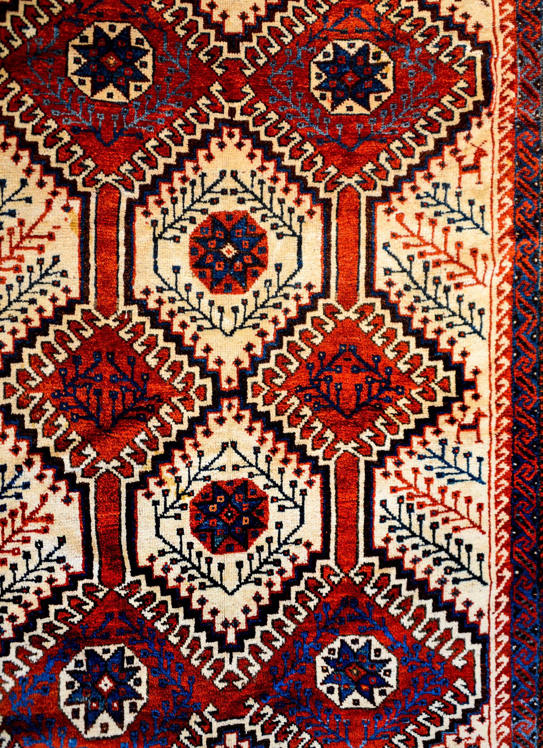 Wonderful Vintage Lori Rug For Sale