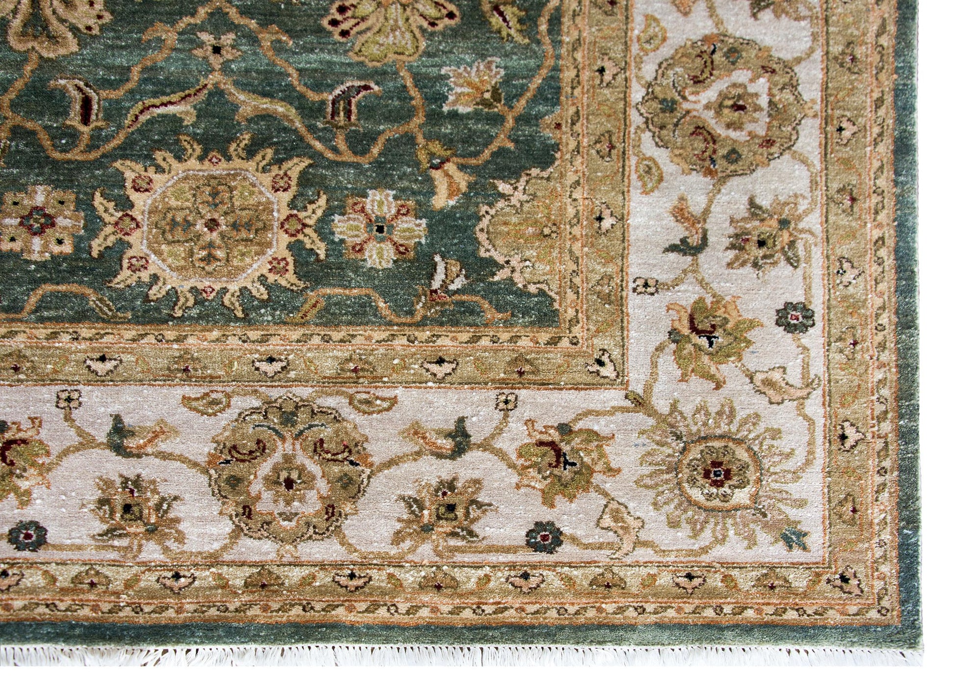 Late 20th Century Indian Tabriz-Style Rug For Sale