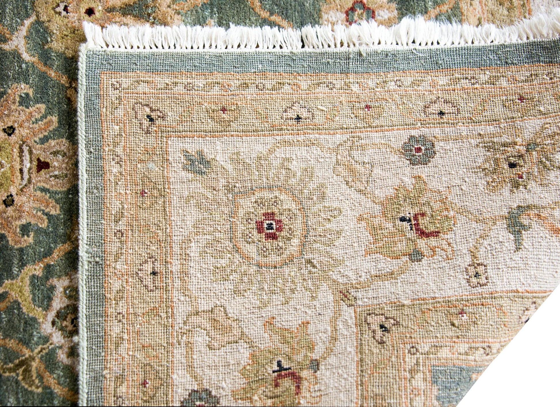 Late 20th Century Indian Tabriz-Style Rug For Sale